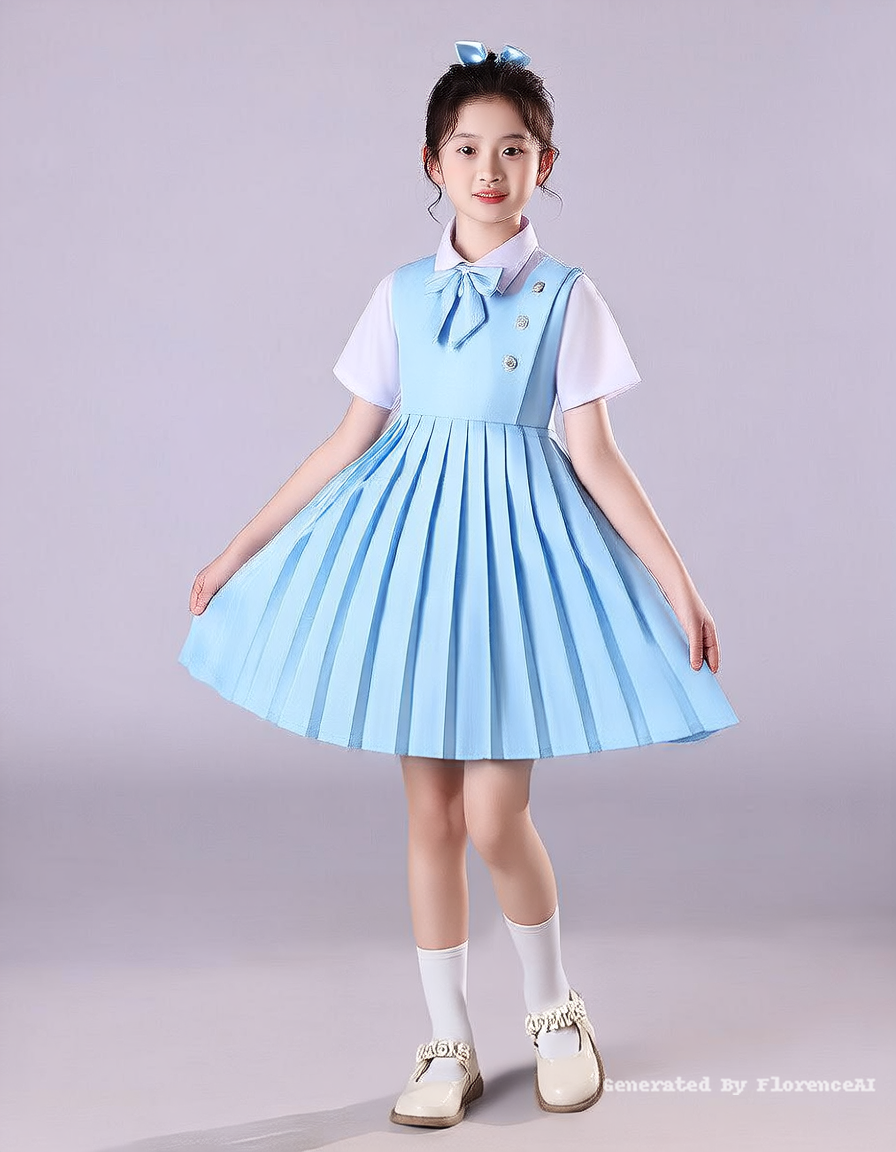 根据这两张图，生成一个较小规模的合唱团（如3-4排，20-30人）
